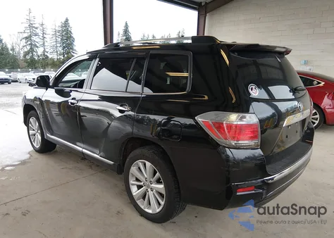 2012 Toyota Highlander Hybrid Limited V6 из США, поврежденный, VIN JTEDC3EH2C2008940